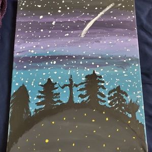 Canvas painting